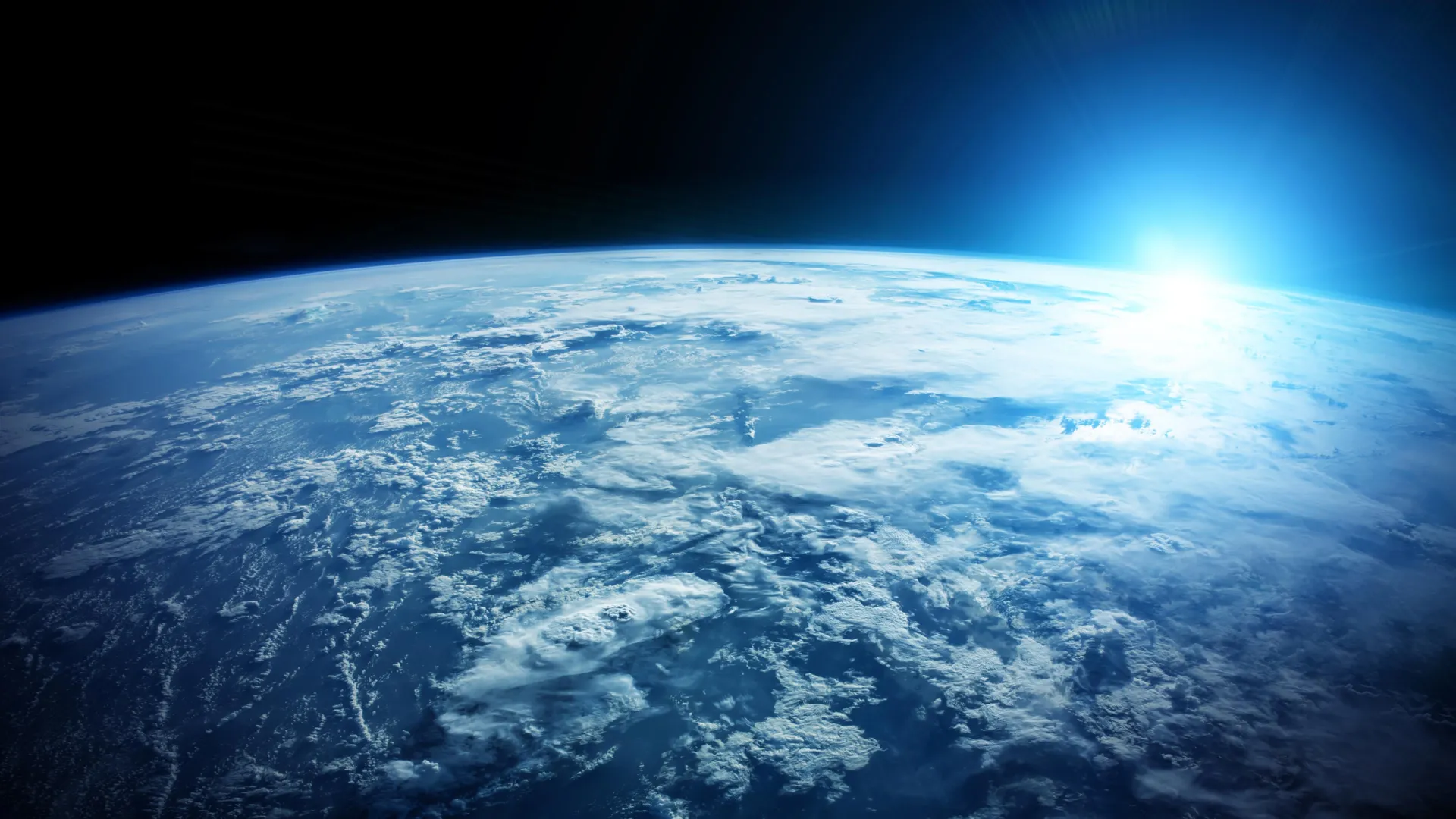 planet-earth-sunrise-atmosphere-1 Hidden Leak Slows Ozone Recovery
